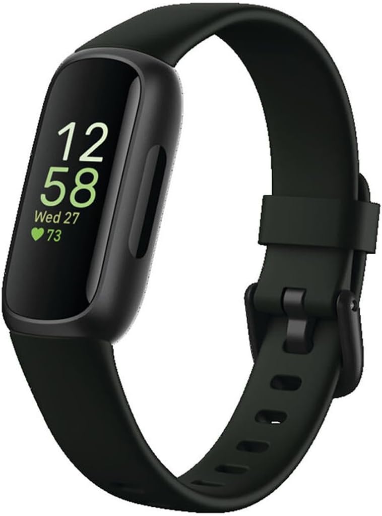 Fitbit Inspire 3 Health &-Fitness-Tracker with Stress Management, Workout Intensity, Sleep Tracking, 24/7 Heart Rate and more, Midnight Zen/Black One Size (S & L Bands Included) Fitbit Inspire 3 Health &-Fitness-Tracker with Stress Management, Workout Intensity, Sleep Tracking, 24/7 Heart Rate and more, Midnight Zen/Black One Size (S & L Bands Included)