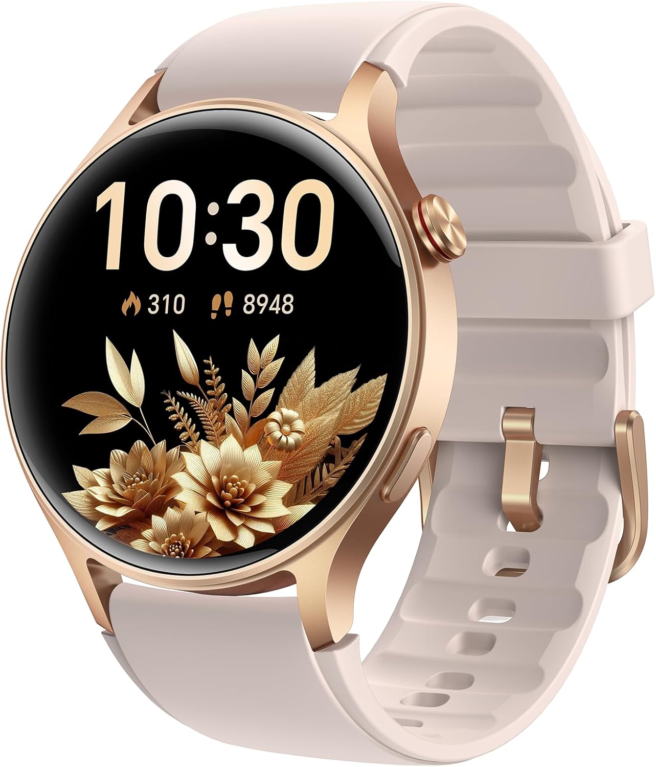 aeac Smart Watch for Women, AMOLED Ultra-Clear Screen Activity Trackers with Heart Rate/Sleep/SpO2 Monitor, Smartwatch for iPhone/Samsung/Android, 110+ Sport Modes Waterproof Fitness Reloj Inteligente